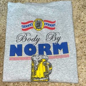 (With $15min puchase) Cheers “Norm” t-shirt XL